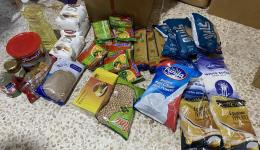 Inhalt eines Paketes.