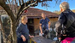 Im gespräch erfahren wir wie die Situation ist und was gebraucht wird.