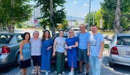 As always, we have a top team and the work these days, together with our North Macedonian friends, will bring relief to many people from their suffering circumstances... In the photo above (from right): Orhan, Andreas, Lule, Taibe, Jasemine, Ingrid and Susanne.